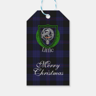 Etiqueta Para Presente Little Scottish Clan Tartan & Crest
