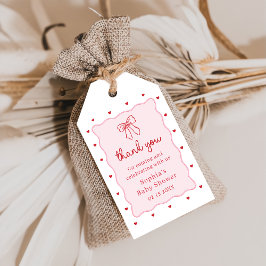 Etiqueta Para Presente Little Sweetheart Baby Shower Gift Tags