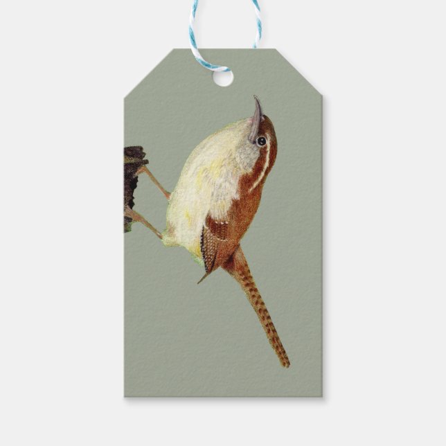 Etiqueta Para Presente Little Wren (Frente)