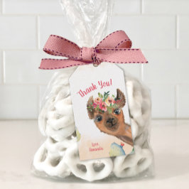 Etiqueta Para Presente Llama Personalizado