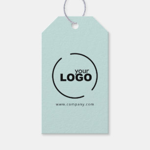 Etiqueta Para Presente Logotipo comercial moderno profissional Turquesa l