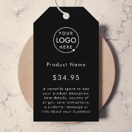 Etiqueta Para Presente Logotipo preto | Marcas Modernas de Preços dos Pro
