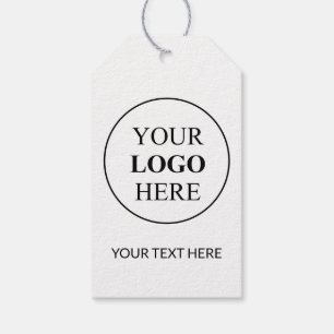 Etiqueta Para Presente Logotipo Promocional Personalizado – Sem Pedido Mí