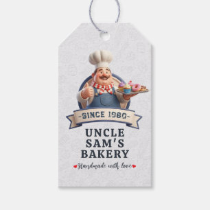 Etiqueta Para Presente Loja de Padaria Confeiteiro Sobremesas Doces Confe