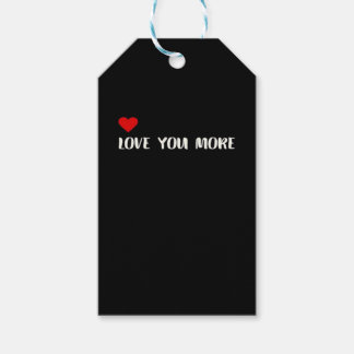 Etiqueta Para Presente Love You More Minimalist Love Quote 