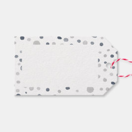 Etiqueta Para Presente Lucas Confetti Watercolor Dots Gift Tag