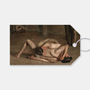 Etiqueta Para Presente Lutadores (por Thomas Eakins)