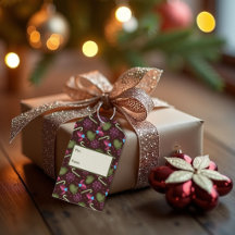 Luvas de Natal, Flocos de Neve, Bastões de Hortelã