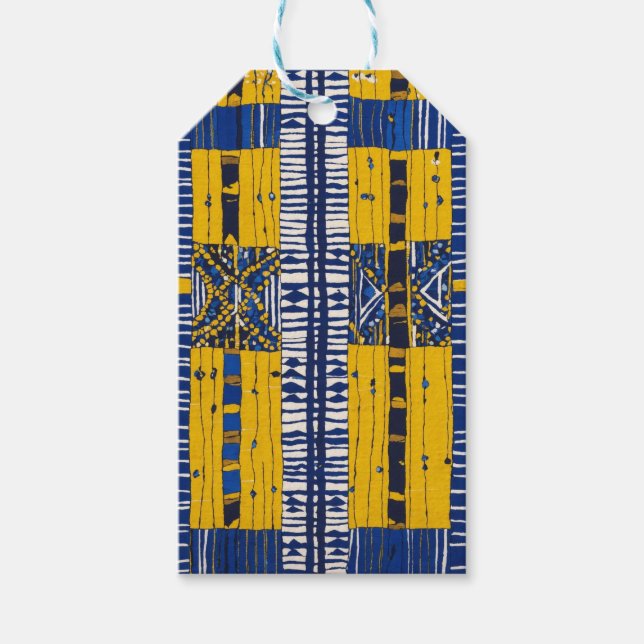 Etiqueta Para Presente Luxo sofisticado, Caribe africano Lúpulo (Frente)