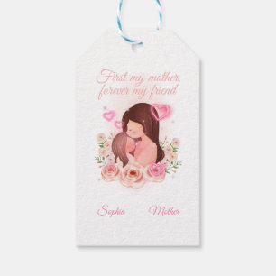 Etiqueta Para Presente Mãe e Filha, Nomes Personalizados