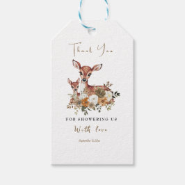 Etiqueta Para Presente mama veado e chá de fraldas de veado.