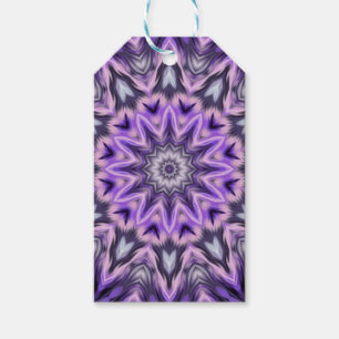 Etiqueta Para Presente Mandala púrpura Lilac
