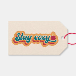 Etiqueta Para Presente Mantenha-se cozido Mug de café ou cacau quente, Es