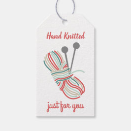 Etiqueta Para Presente Mão-Mão-Mão-Manteiga Apenas para si - Teal e Red K