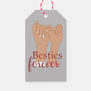 Etiqueta Para Presente Marca Besties Forever Gift