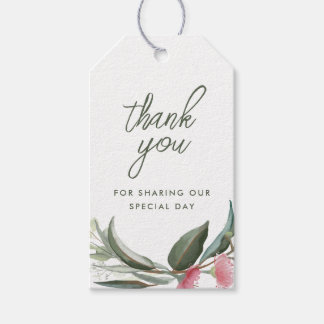 Etiqueta Para Presente Marca de Presente Nativa de Goma Nativa Australian