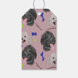 Etiqueta Para Presente Marca de Presente Patas Felizes