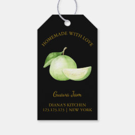 Etiqueta Para Presente Marca de travamento do guava em casa simples em pr