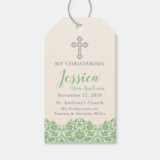 Etiqueta Para Presente Marca Verde Religiosa