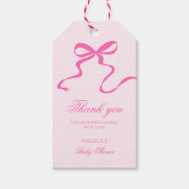 Etiqueta Para Presente Marcador de Favor de Chuvinha de Azul para Chá de 