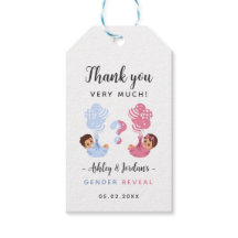 Marcadores de Agradecimento para Revelação do Sexo