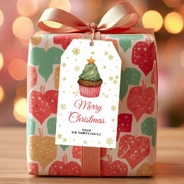 Etiqueta Para Presente Marcadores para Cupcake | Marcador para Presente d