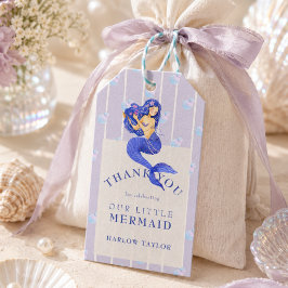 Etiqueta Para Presente Marcas de Favor de Aniversário de Sereia