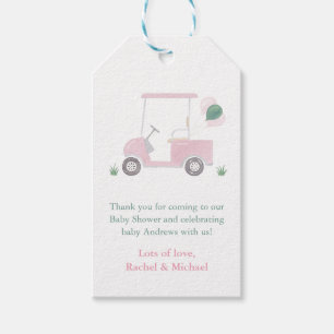 Etiqueta Para Presente Marcas de Favor de Chuveiro de Bebê Menina de Carr
