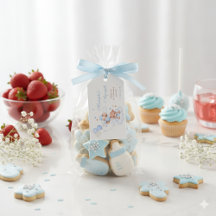 Marcas de presente Aqiqah islâmico azul para menin