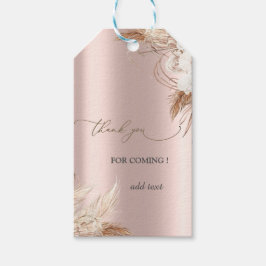 Etiqueta Para Presente Marcas de Presente de Casamento Flores Chic Boho D