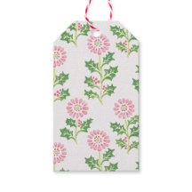 Marcas de Presente de Natal Pink Daisy e Holly Bra