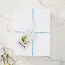 Marcas de Presente de Pera em Aquarela Simplesment