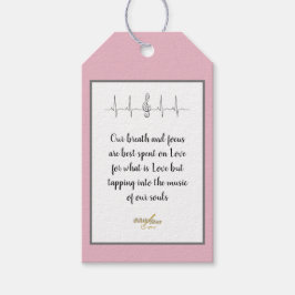 Etiqueta Para Presente Marcas de Presente Ode ao Amor pela Poetisa Adiela