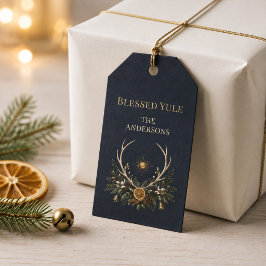 Etiqueta Para Presente Marcas de Presente Personalizadas de Yule Abençoad