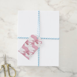 Etiqueta Para Presente Marcas de Presente Personalizadas Padrão Minimalis