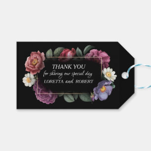 Etiqueta Para Presente Marcas de Presente Sonhos Florais