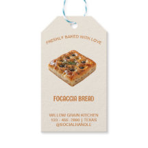 Marcas de Produto de Pão Focaccia Rústico