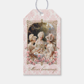 Etiqueta Para Presente Marie Antoinette French roses tea cakes  ギフトタグ