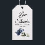 Etiqueta Para Presente Marinho Azul Azul Floral Botânico<br><div class="desc">Linda etiqueta de presente de botânica floral apresenta gráficos florais de cor d'água pintados manualmente / rosas em tons ricos de azul marinho e cor-de-rosa / cor-de-rosa / pêssego e uma fonte encantadora de estilo de letra de letras de mão. Entre em contato comigo para obter ajuda sobre a personalização...</div>