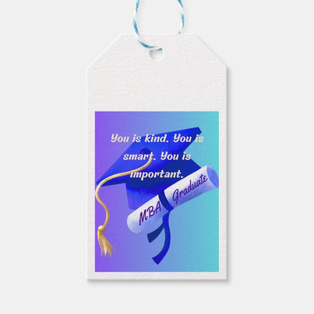 Etiqueta Para Presente MBA Gift (Frente)