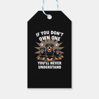 Etiqueta Para Presente Melhor Arte de Rottweiler Para Homens Mulheres Cri