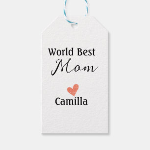 Etiqueta Para Presente Melhor mãe do mundo feliz dia das mães avó namhear