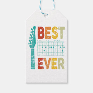 Etiqueta Para Presente Melhor pai de violão acorda melhor camisa de violã