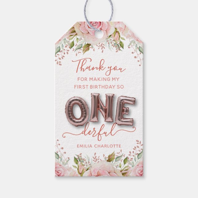 Etiqueta Para Presente Menina Maravilha Obrigado (Frente)