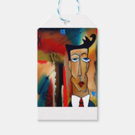 Etiqueta Para Presente merger-abstrato art