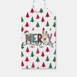 Etiqueta Para Presente “MERRY Christmas” Gift Tag