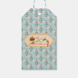 Etiqueta Para Presente Merry Christmas Gift Tag – Elegant Holiday Ornamen