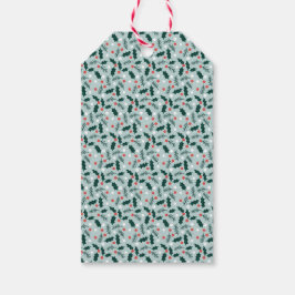 Etiqueta Para Presente Merry Holly Days