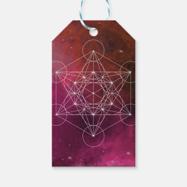 Etiqueta Para Presente Metatron arcanjo zen (Frente)