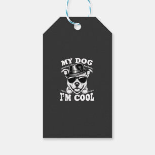 Etiqueta Para Presente Meu Cachorro Acha que Sou Legal